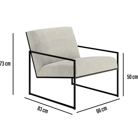 Fauteuil Milano – Assise raffinée au design contemporain