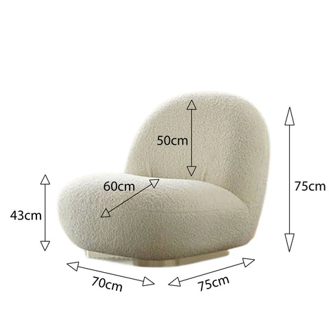 Fauteuil FLOVA – Confort enveloppant et lignes douces