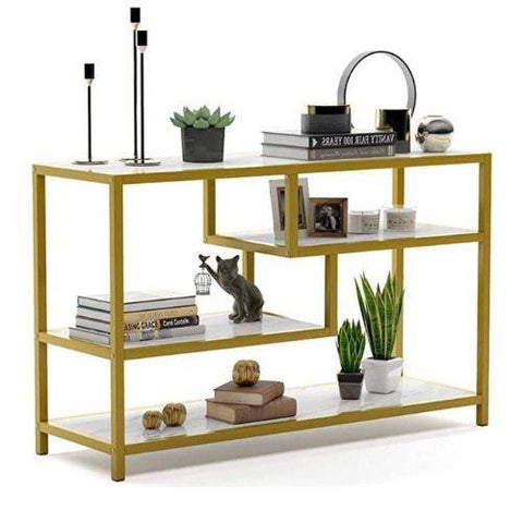 Console avec étagères Iris