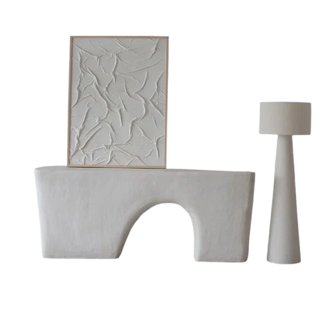 Console en béton ciré (Luma)