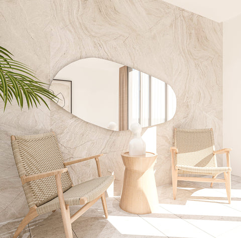 Miroirs décoratifs au design contemporain