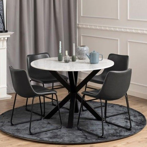 Table repas 110 cm – Idéale pour petits espaces