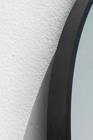 Miroir Rond Noir – Disponible en 5 Diamètres pour S’adapter à Tous les Espaces