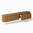 Console flottante murale
