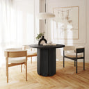 Table ronde en bois (Borg)