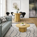 Table ronde en bois (Borg)