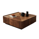 Table Basse Carrée en Noyer - NORIA