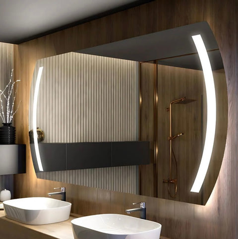 Élia– Miroir de salle de bain avec éclairage LED intégré