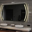 Élia– Miroir de salle de bain avec éclairage LED intégré