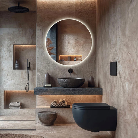 Miroir Séréa avec LED laser et lavabo