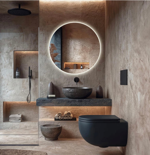 Miroir Séréa avec LED laser et lavabo