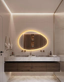 Miroir salle de bain avec LED – Éclairage intégré pour un intérieur moderne