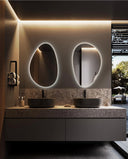 Miroir salle de bain avec LED – Éclairage intégré pour un intérieur moderne