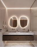 2 LED Bathroom Mirrors – Integrated Lighting for Modern Interiors