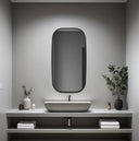 Miroir fin rectangulaire – Élégance moderne avec cadre discret