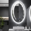 Ovalys – Miroir de Courtoisie LED en Forme d’Ellipse