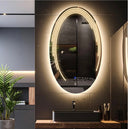 Ovalys – Miroir de Courtoisie LED en Forme d’Ellipse