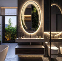 Ovalys – Miroir de Courtoisie LED en Forme d’Ellipse