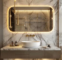 Miroir LED Rectangulaire Linéa – Design Moderne pour Salle de Bain