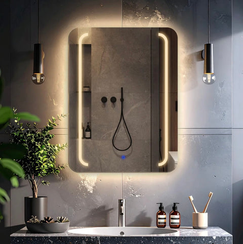 Velmira – Miroir de Courtoisie Rectangulaire LED