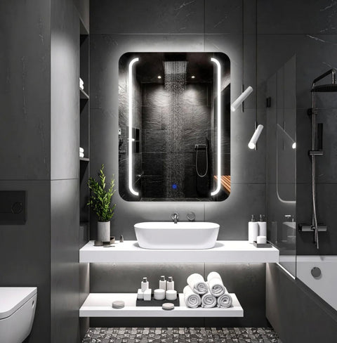 Velmira – Miroir de Courtoisie Rectangulaire LED