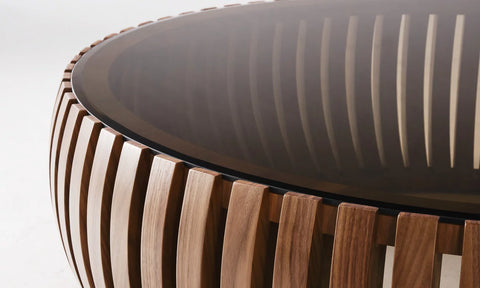 Table Basse en Bois & Verre Sécurisé – Design Moderne & Élégant | ADELIA