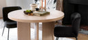 Table ronde en bois (Kim)