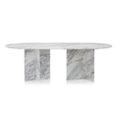 Table ovale en marbre (Miro)