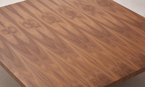 Table Basse en Bois Massif plaquer noyer – VALUX