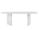 Table ovale en marbre (Rio)