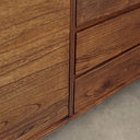 SOLVEN – 180 cm Walnut Veneer Sideboard