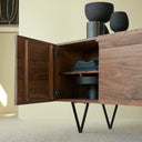 Walnut Sideboard 175 cm – Elegant and Contemporary Design | SOLVERA