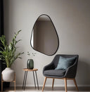 Miroir mural contemporain aux finitions raffinées