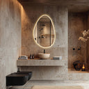 Miroir mural LED pour salle de bain – design moderne et fonctionnel