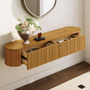 Console flottante murale