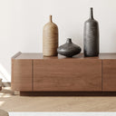 Meuble TV mural avec rangements et 4 tiroirs CÉLÉNA
