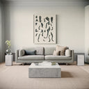 Table basse en marbre (Carrara)