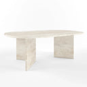 Table basse en travertin (Cavalo)