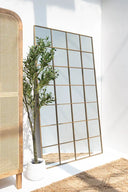 Miroir Mural Doré Structuré – Disponible en 3 Formats pour Tous les Espaces