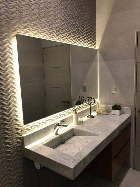 Miroir Salle de Bain LED Rectangulaire LUMYX – Design Épuré