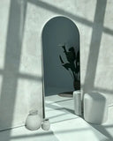 Large Wall Mirror – Arched Shape and Minimalist Design