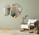 2 Miroir irrégulier design pour salle de bain & salon