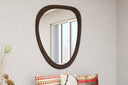 Irregular Shaped Wall Mirror Mid-Century Style – Vintage Modern Home Decor