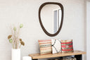 Irregular Shaped Wall Mirror Mid-Century Style – Vintage Modern Home Decor