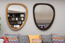 Irregular Shaped Wall Mirror Mid-Century Style – Vintage Modern Home Decor