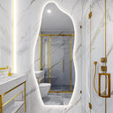 Miroir lumineux LED pleine longueur asymétrique VALÉRIE