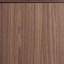 Contemporary Buffet in Walnut Veneer with Glossy Finish | MIRELIA