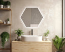 Miroir de courtoisie avec éclairage LED ÉLODIE