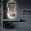 Miroir mural LED organique Éloria