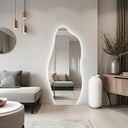 Miroir lumineux LED pleine longueur asymétrique VALÉRIE